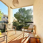 Piso Tamarells Con Balcon Y Piscina Port Pollensa