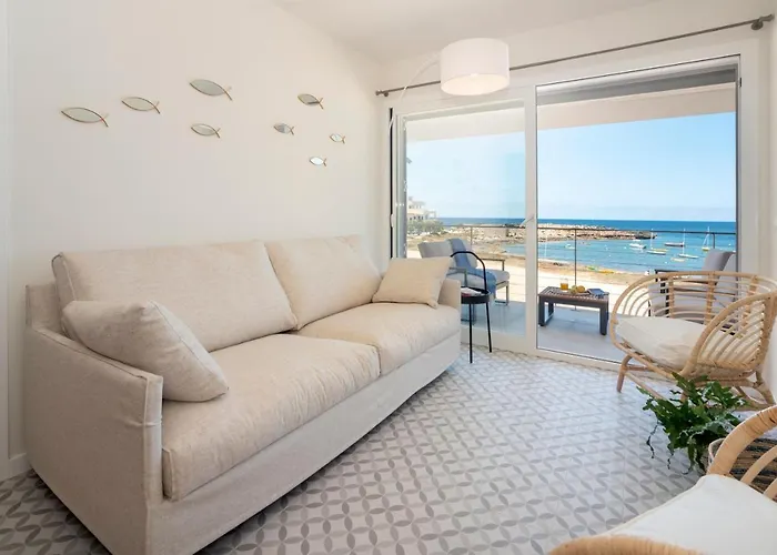 Blau Apartamento En Cala Galiota Con Vistas Al Mar
