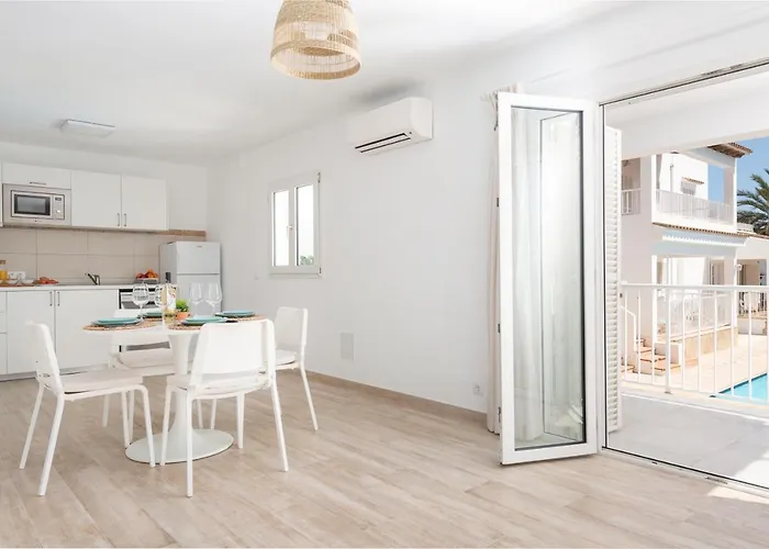 New! Apartment Ona 1 With Pool, Ac, Bbq, Wifi In Cala D\'Or, Mallorca