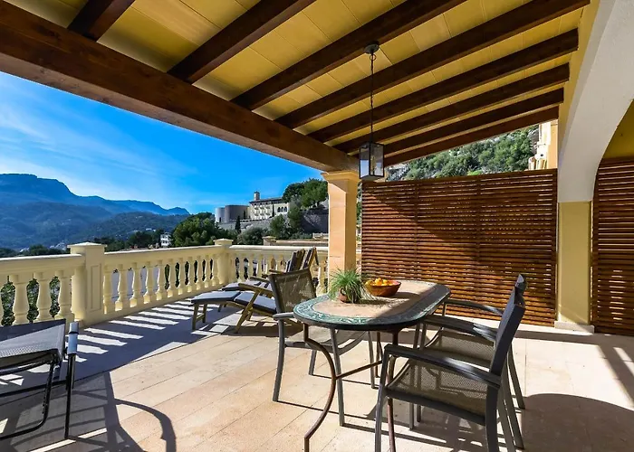 2712 - Sunny And Cute Holiday Flat In Puerto De Soller