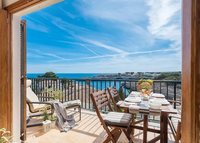 New! Apartment Harmonia, Front Sea View, Cala Marsal Beach 300M