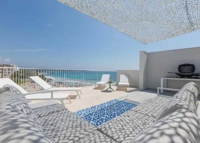Tolle Wohnung In S\'Illot-Cala Morlanda Mit Terrasse