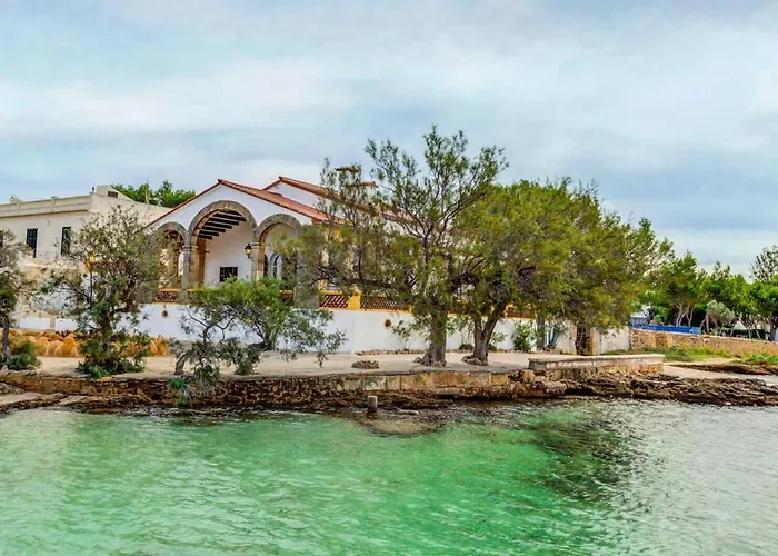 Beachfront Villa Es Clot