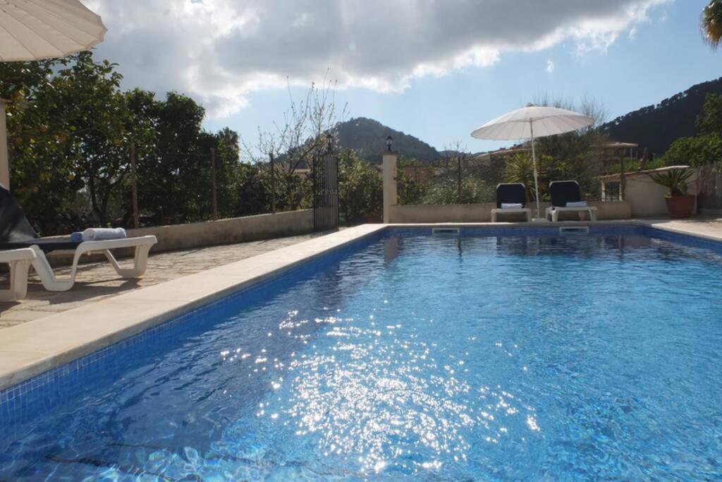 Maria, Bonita Casa Con Jardín Y Piscina Privada En * Andratx (Andrach)