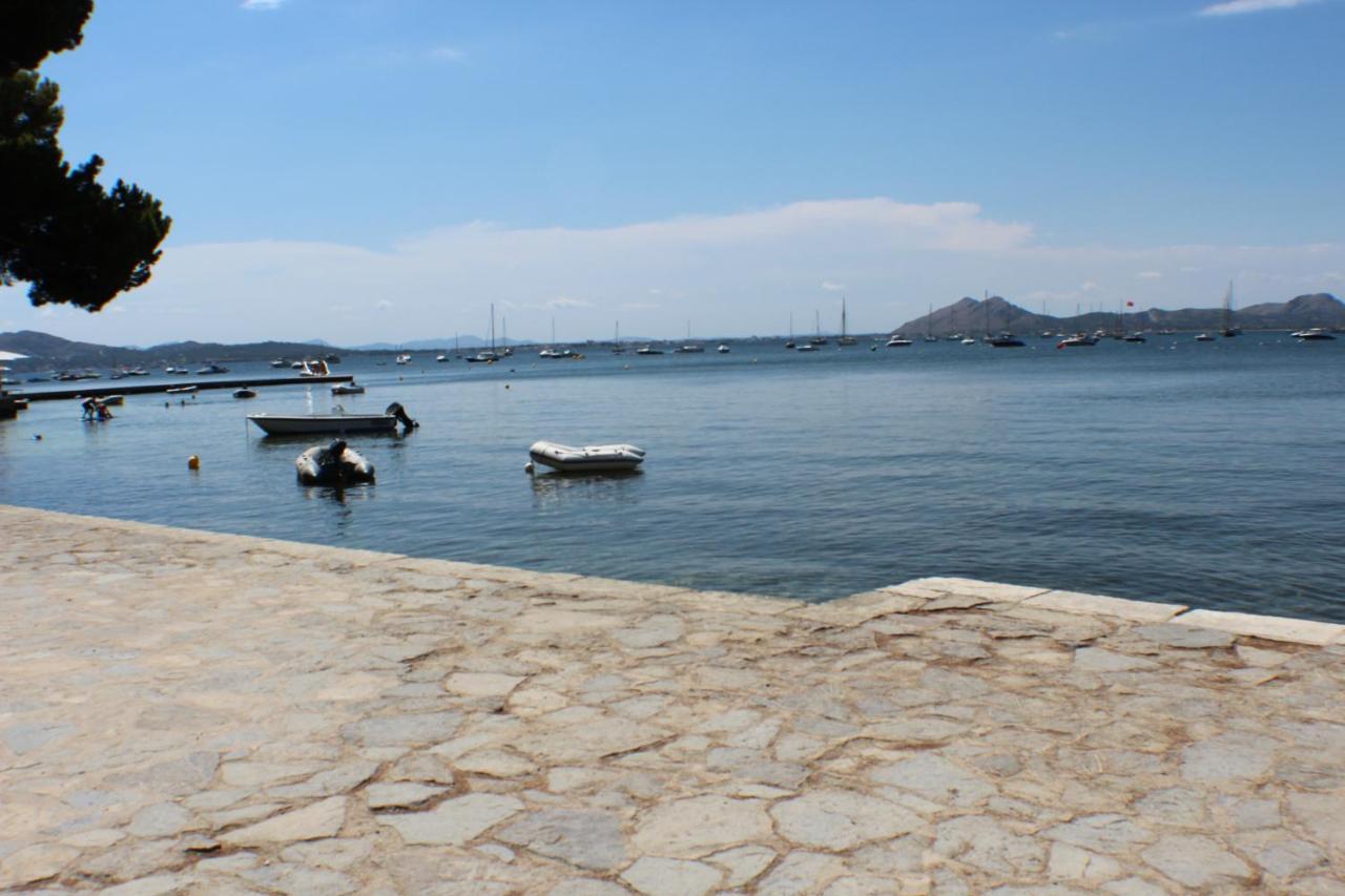 Casa Faro: Beachfront Ground Floor Retreat With Sea Views Apartment Pollenca