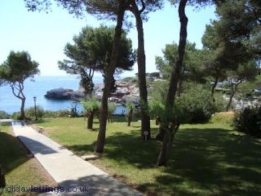 Waterfront 'maria'. Pool. Wifi Apartamento Santanyí