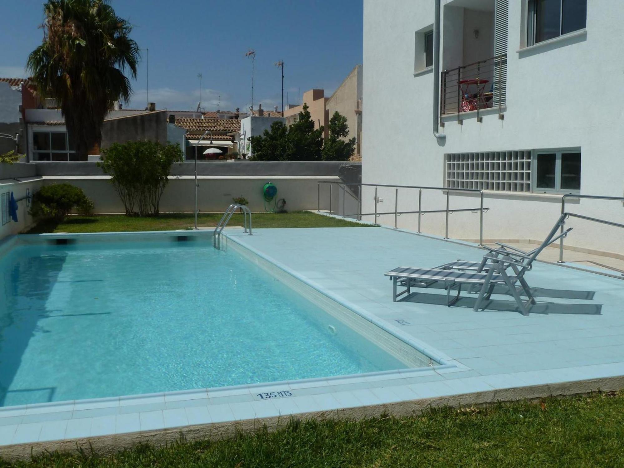 Apartamento Pollentiamar Con Piscina Y A 90m De La Playa *