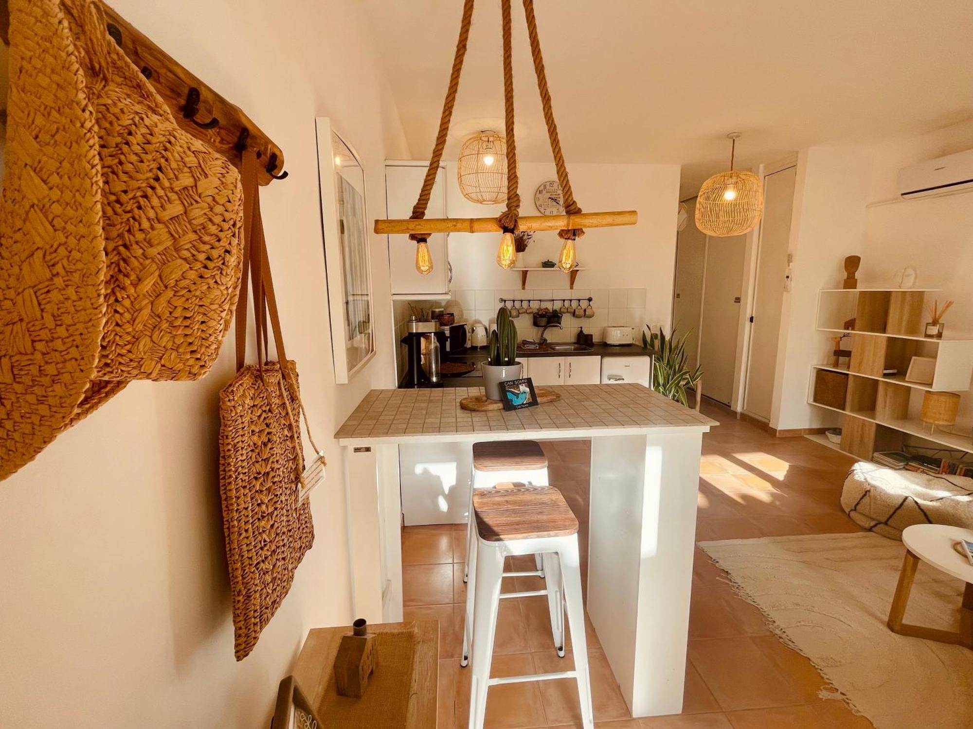 Apartamento Somni - Boheme, Zen Et Chic Avec Piscine