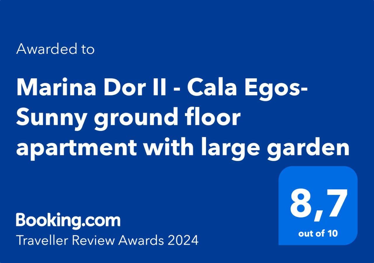 Apartamento Marina Dor - Cala Egos- Sunny Ground Floor With Large Garden