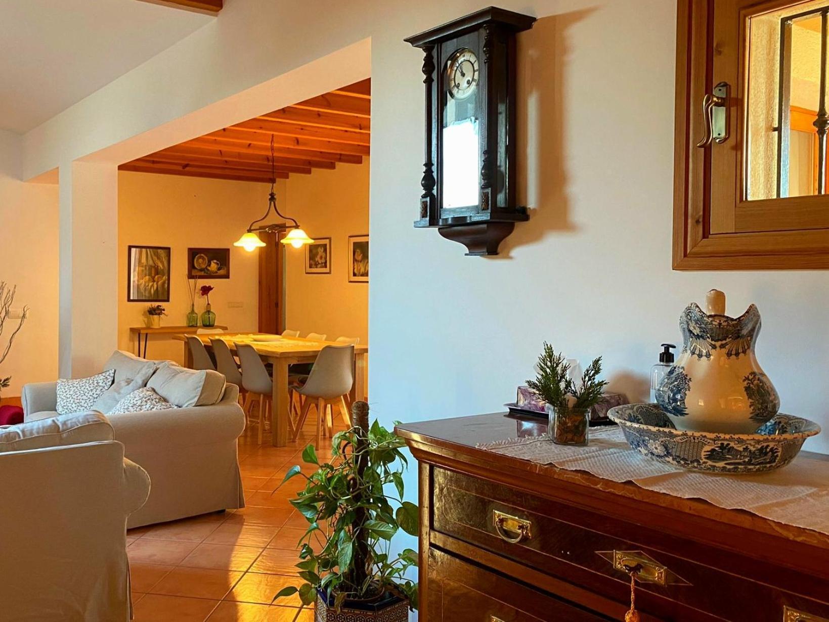 Rústica Con Piscina Cas Padrins De Villa