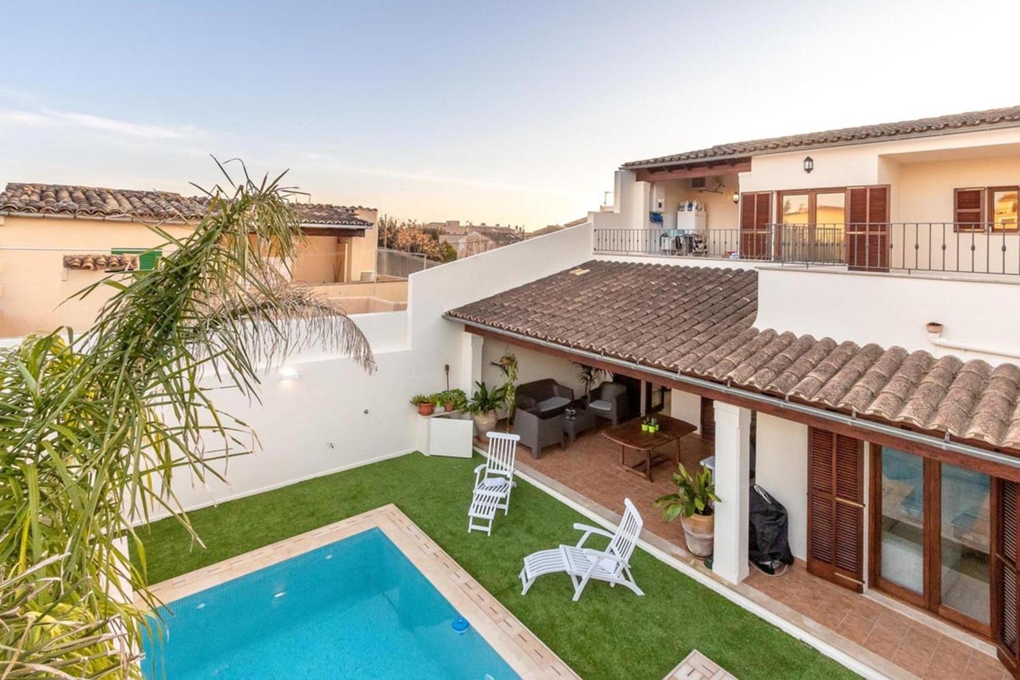 Beautiful Mallorca 3 Bedrooms Townhouse Memories Walking Distance To Town Square Private Pool Villa