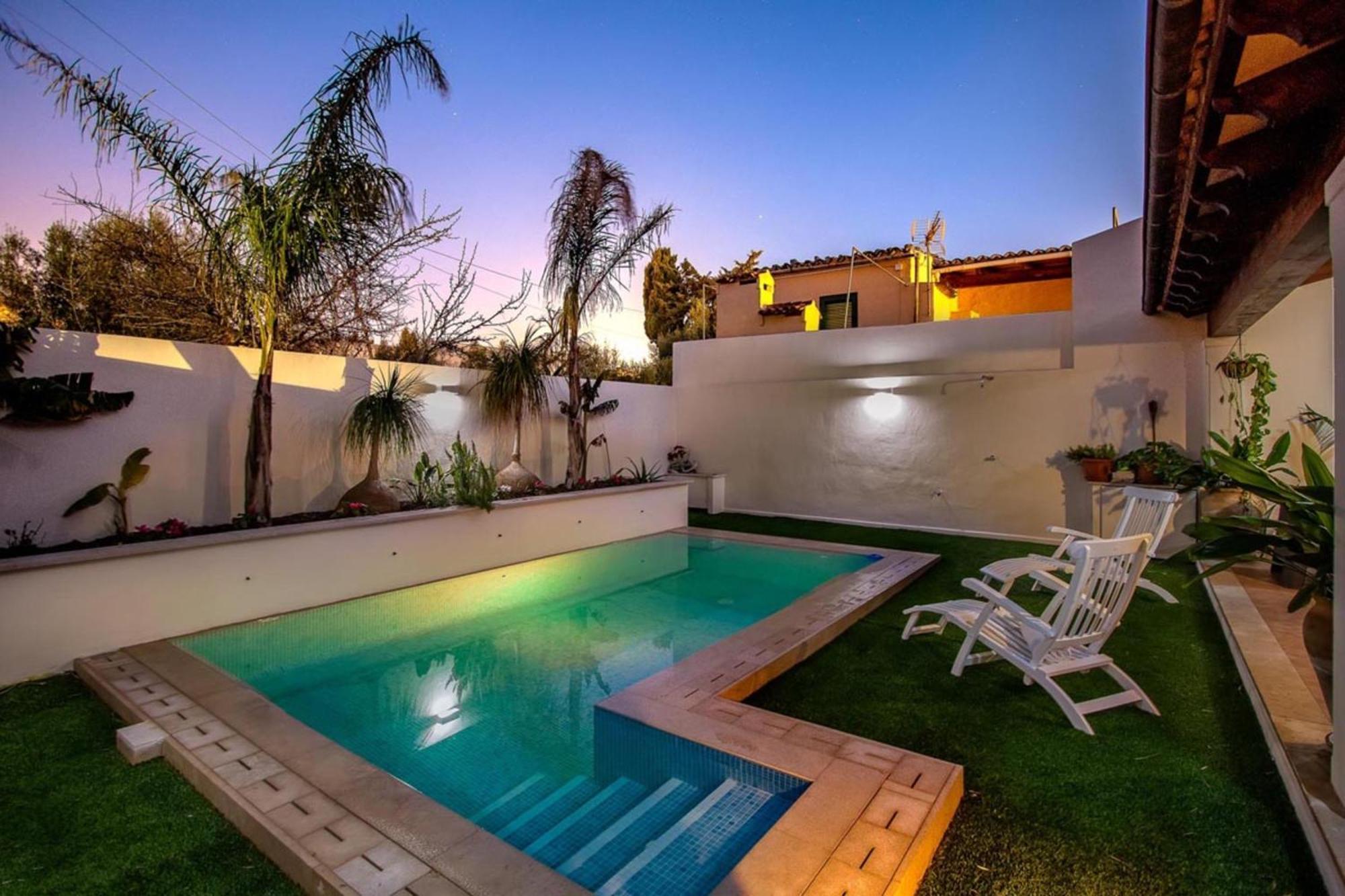 Beautiful Mallorca 3 Bedrooms Townhouse Memories Walking Distance To Town Square Private Pool Villa *
