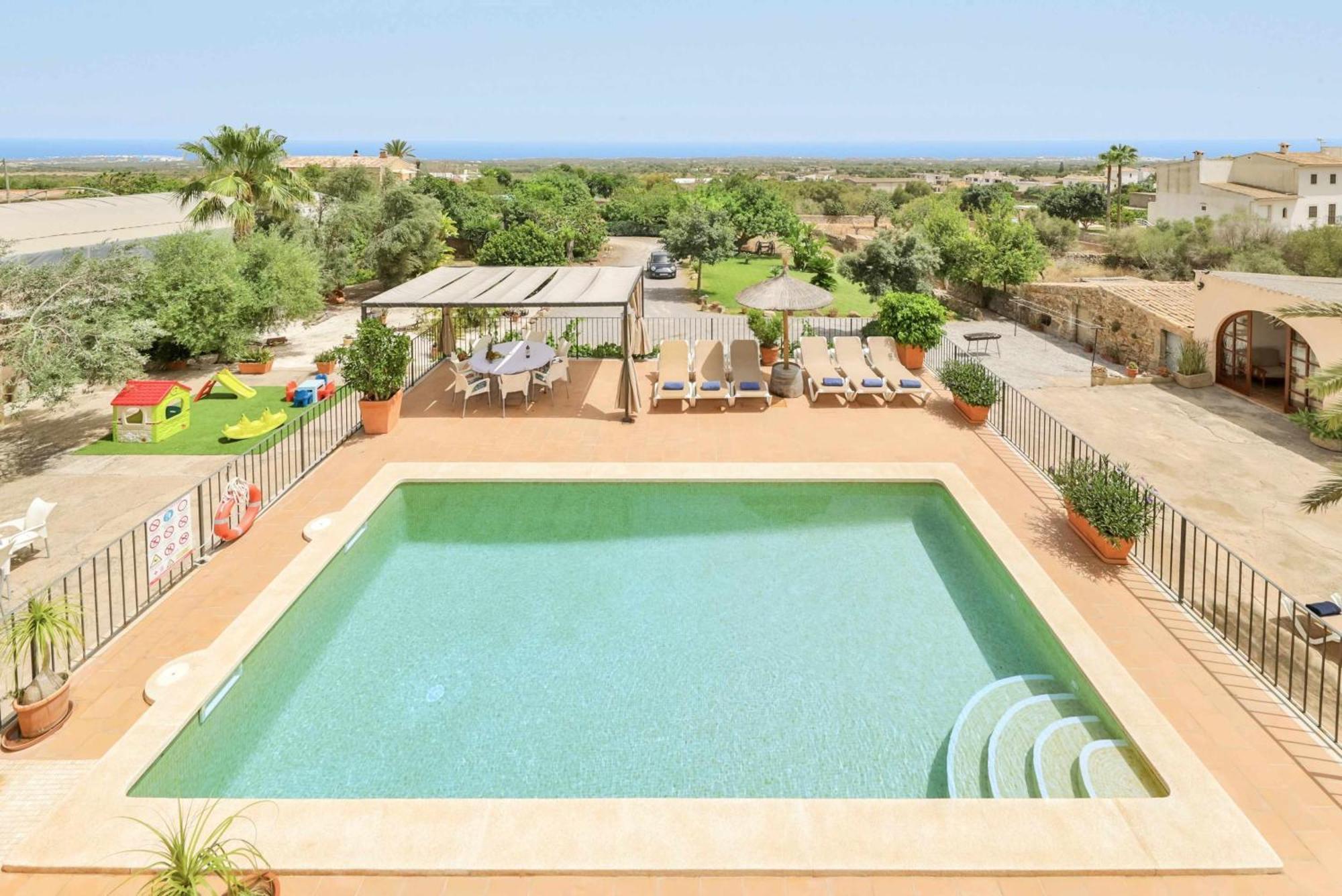 Trobat Gran Mallorquina Con Piscina *