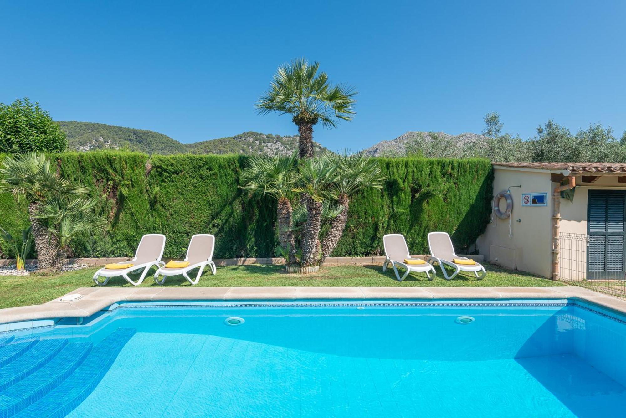 Pont Roma - El Camp Redo - De Con Piscina, Wifi, Ac Villa Pollensa