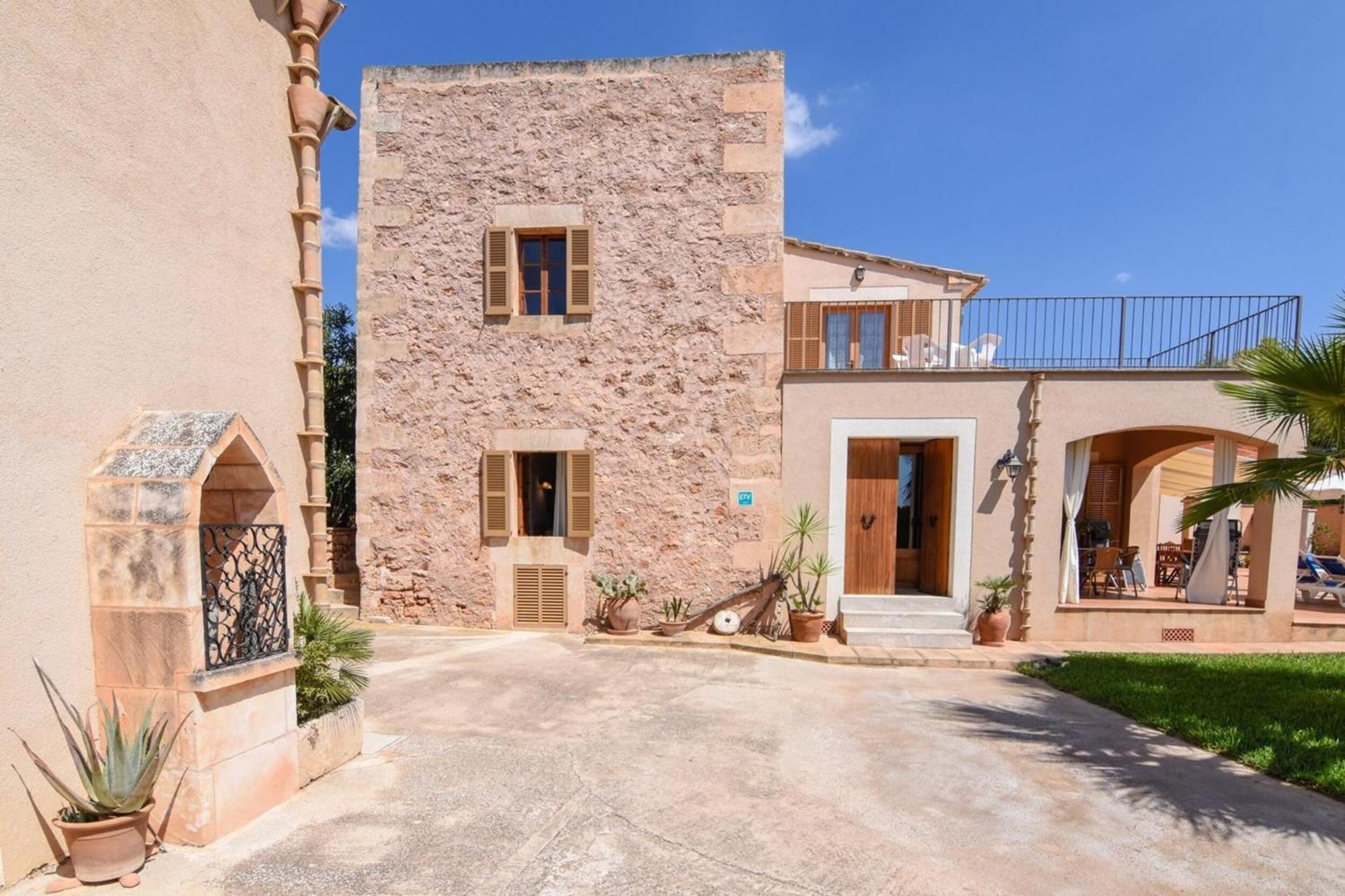 Rústica Con Piscina Cas Padrins De * Campos (Mallorca)
