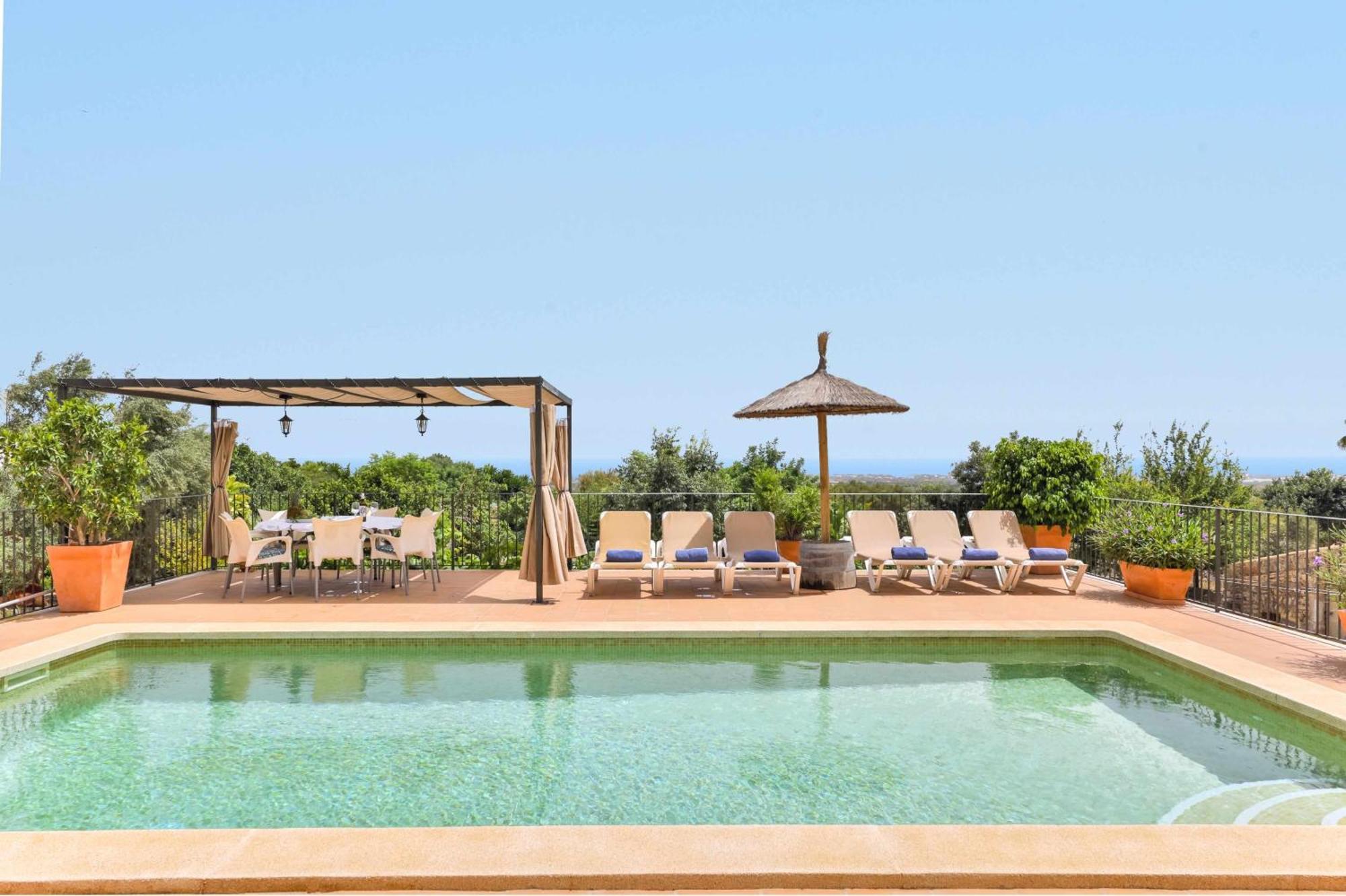 Trobat Gran Mallorquina Con Piscina *