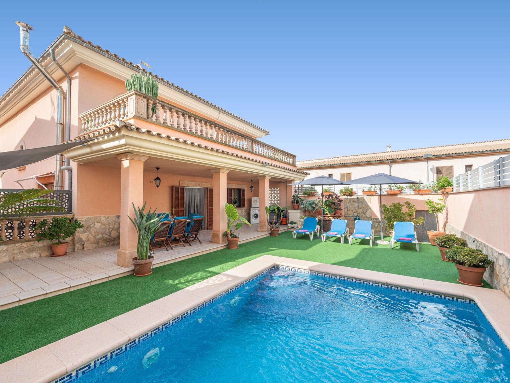 Cas Barber - With Private Pool In Muro Villa