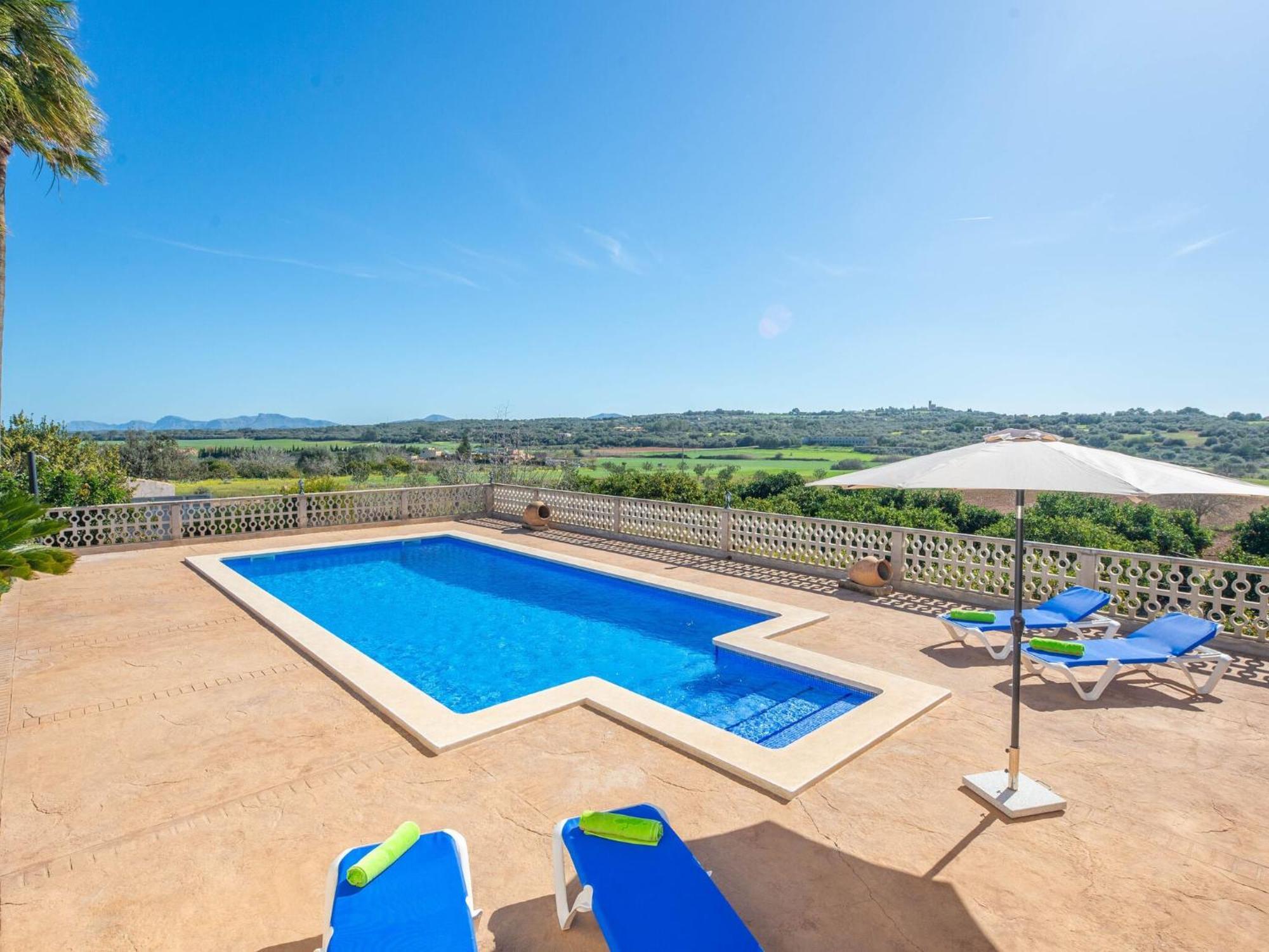 Vista Sol - With Private Pool In Ariany Villa Maria De La Salut