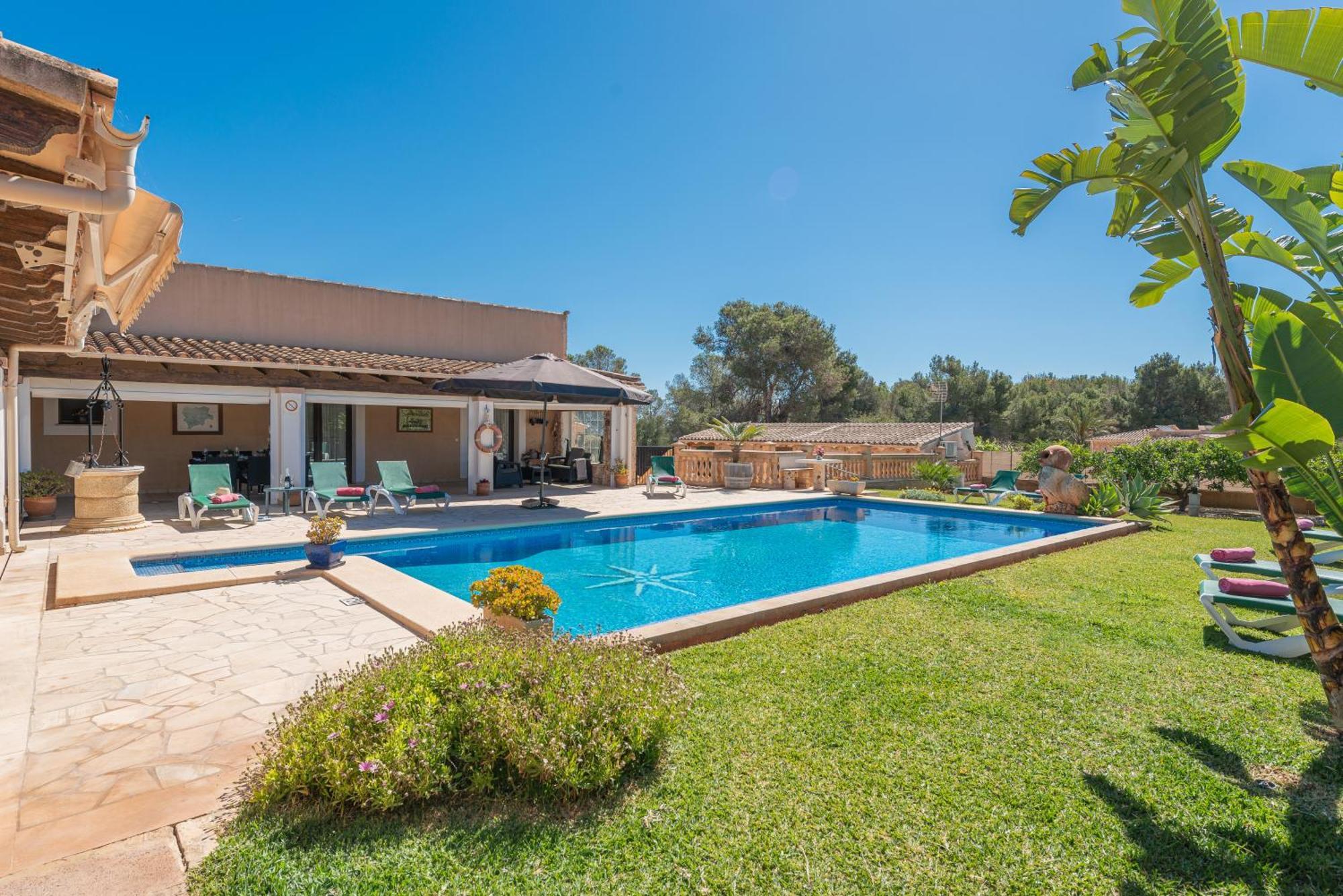 Tranquilidad Cerca Del Mar En Portocolom En Casa Toni * Portocolom (Mallorca)