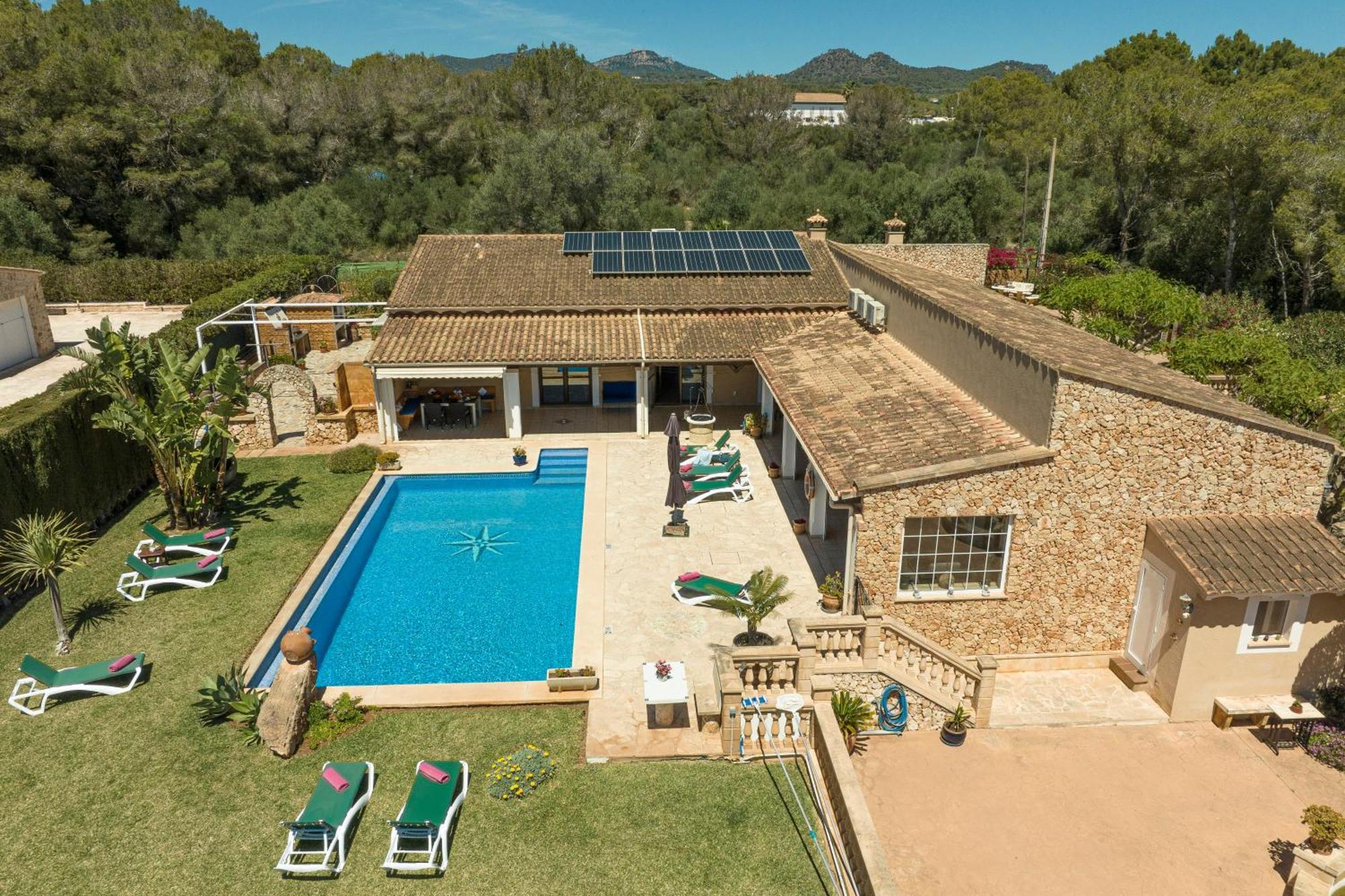 Villa Tranquilidad Cerca Del Mar En Portocolom En Casa Toni *