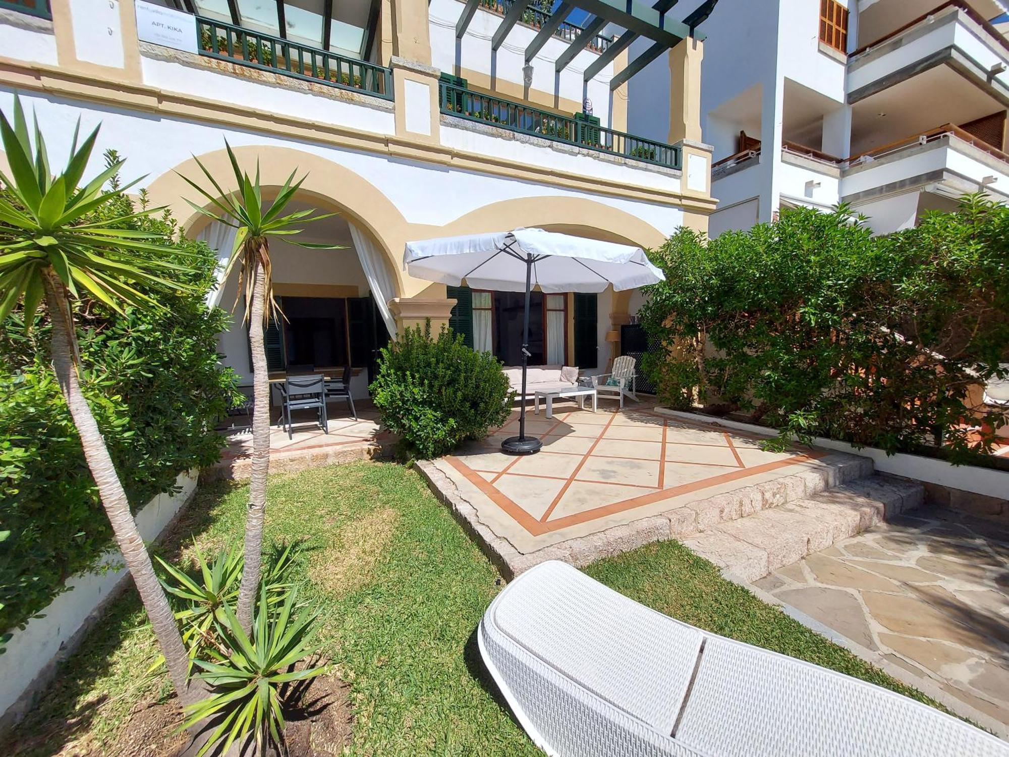 Casa Faro: Beachfront Ground Floor Retreat With Sea Views Apartment Pollenca