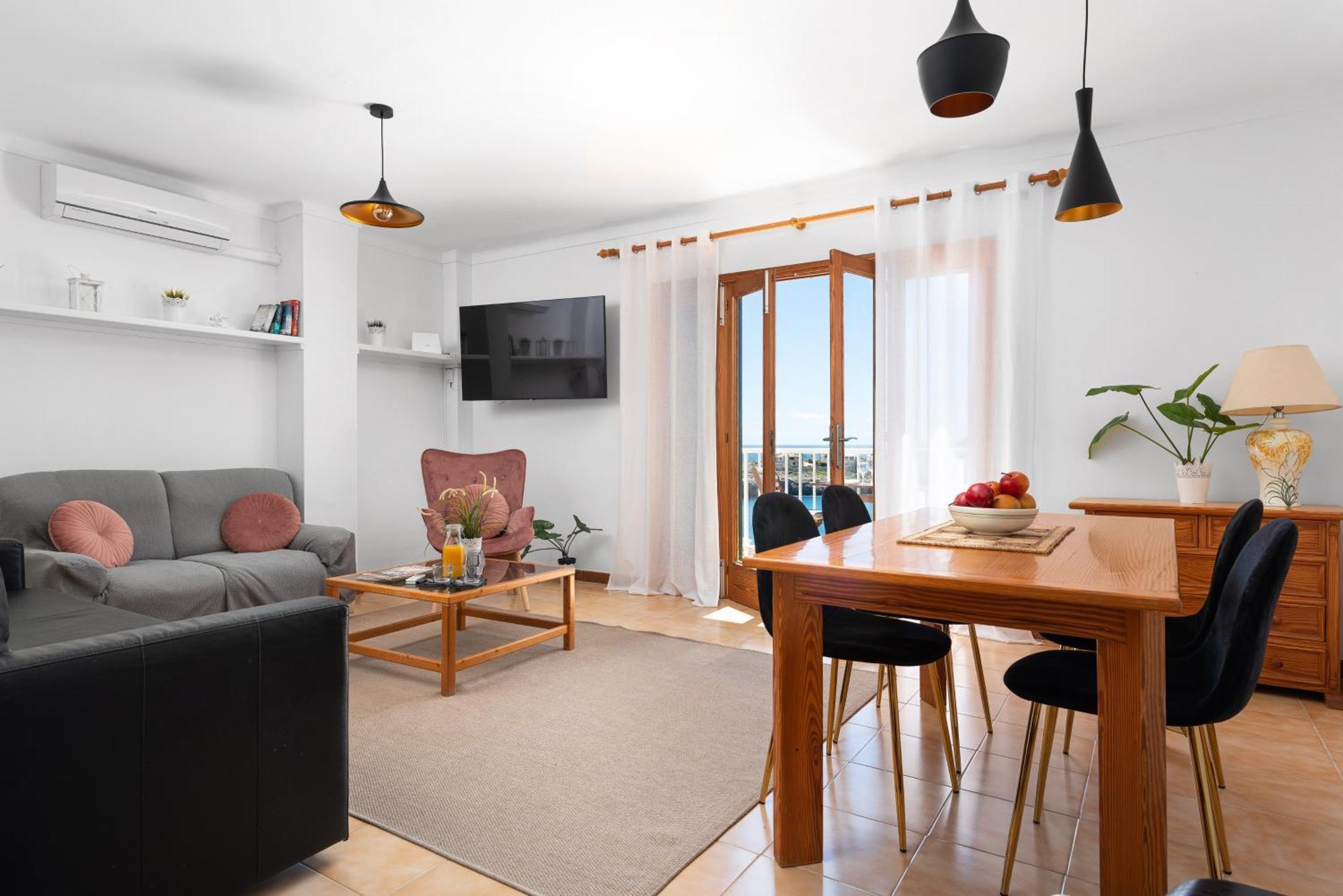 New! Harmonia, Front Sea View, Cala Marsal 300m Apartamento
