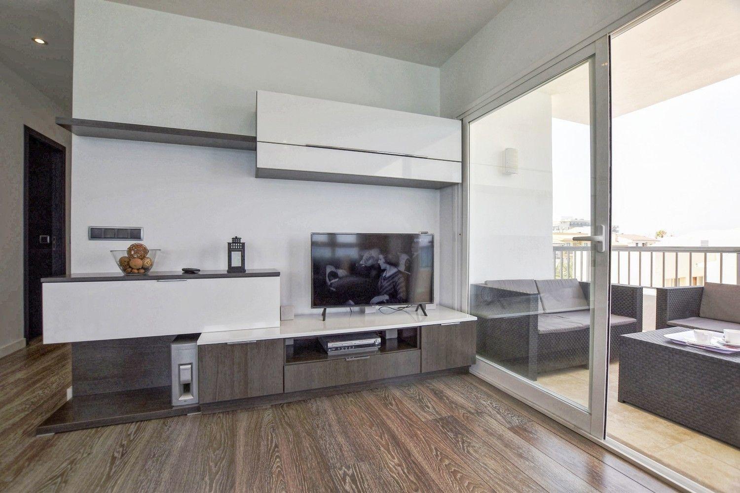 Moderne Vor Dem Von Son Baulo Apartment Can Picafort (Mallorca)