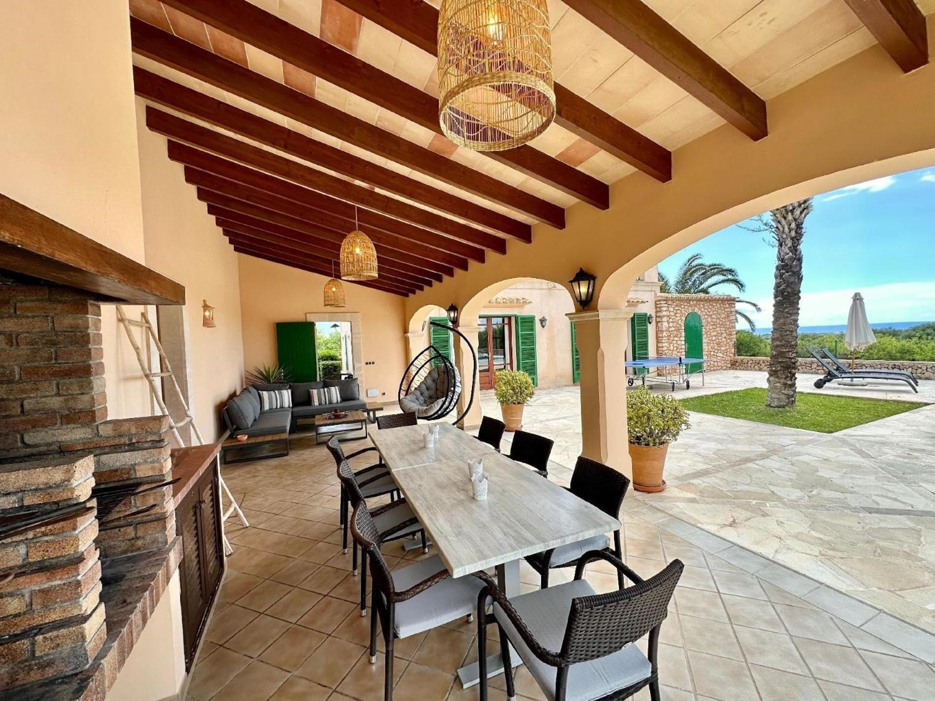 Holiday home Mit Meerblick Und Pool Bei