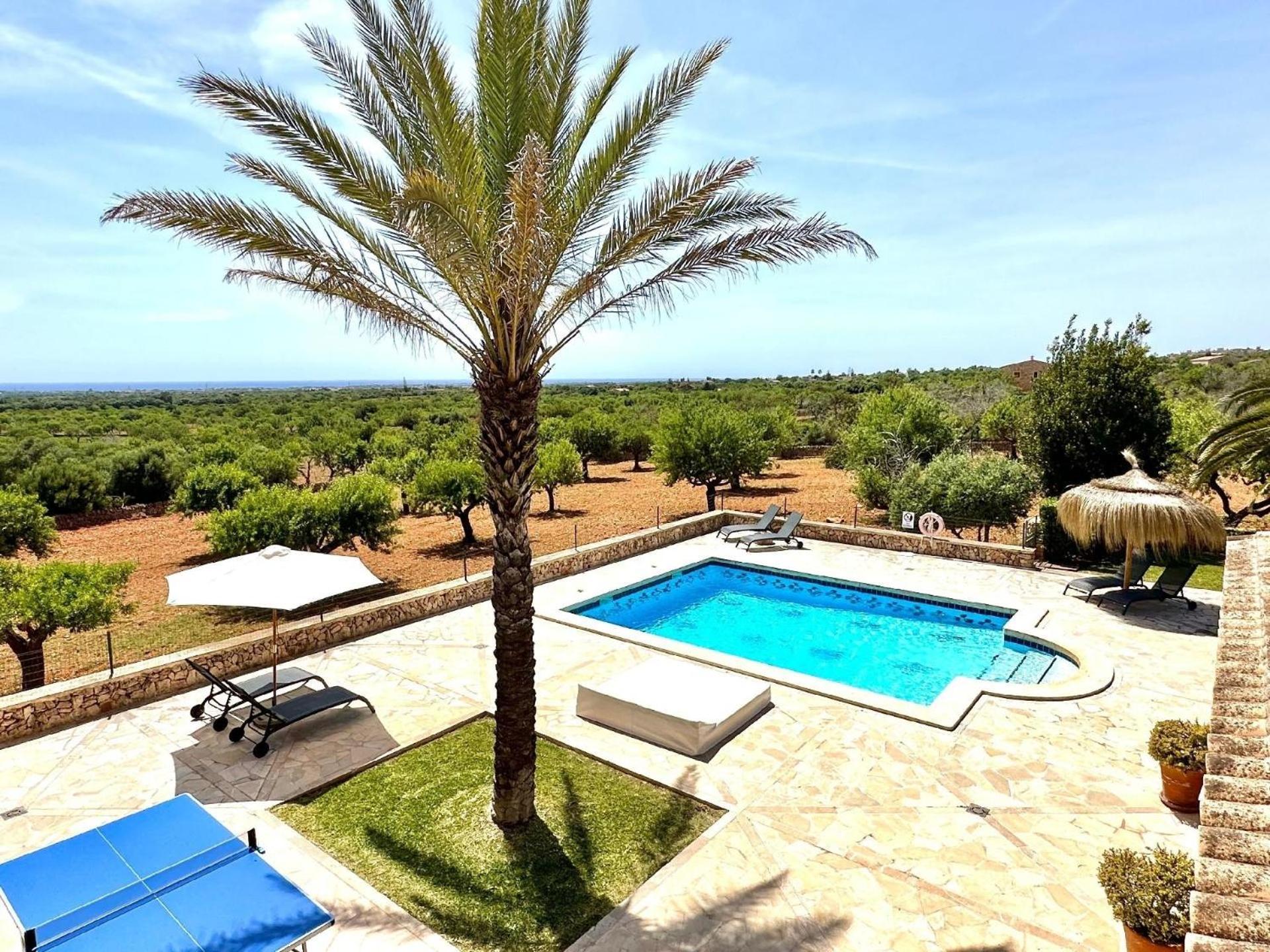 Mit Meerblick Und Pool Bei * Cala d'Or (Mallorca)