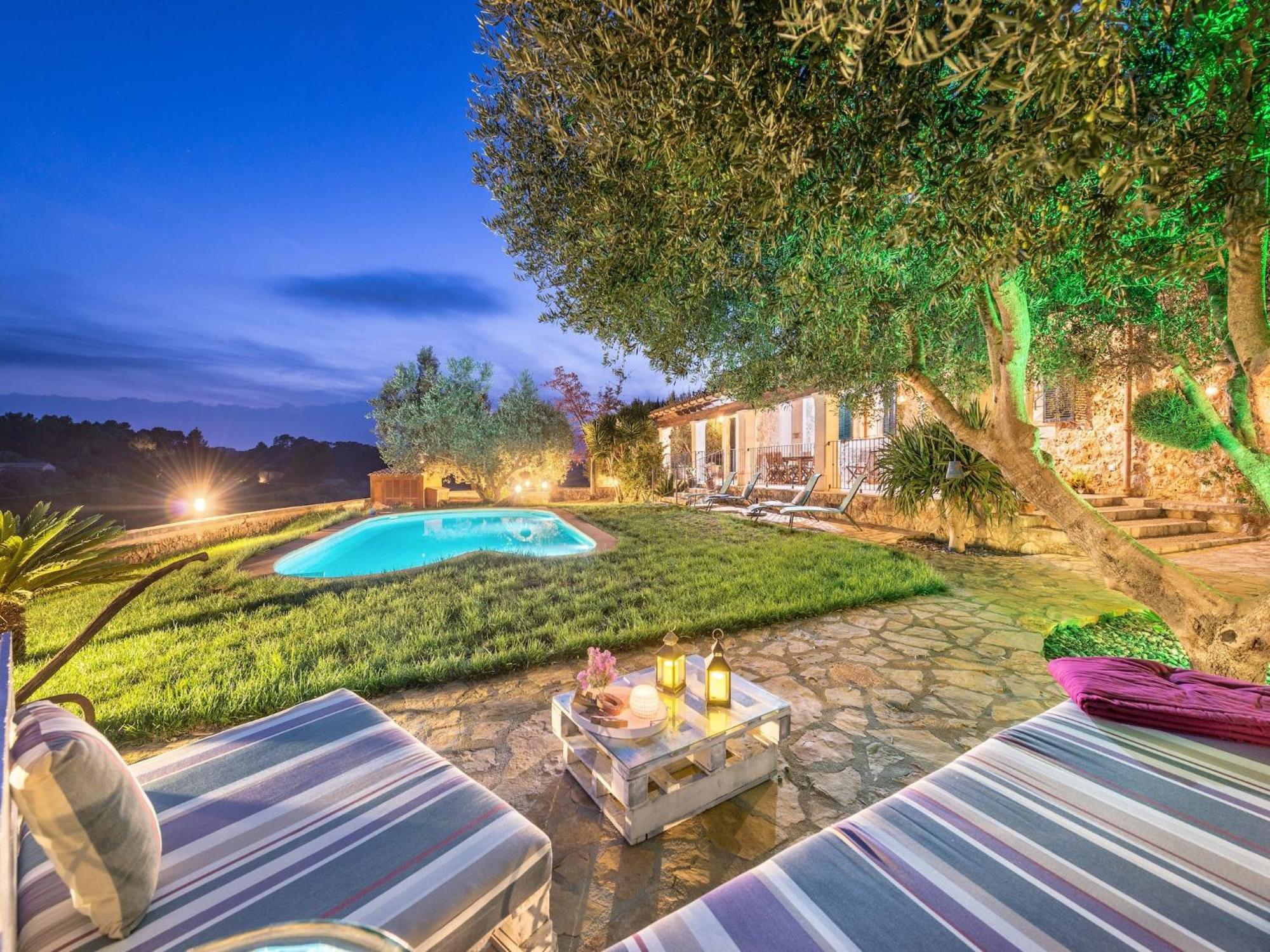 Es Cocons-villa With Private Pool In Villa Sineu (Mallorca)