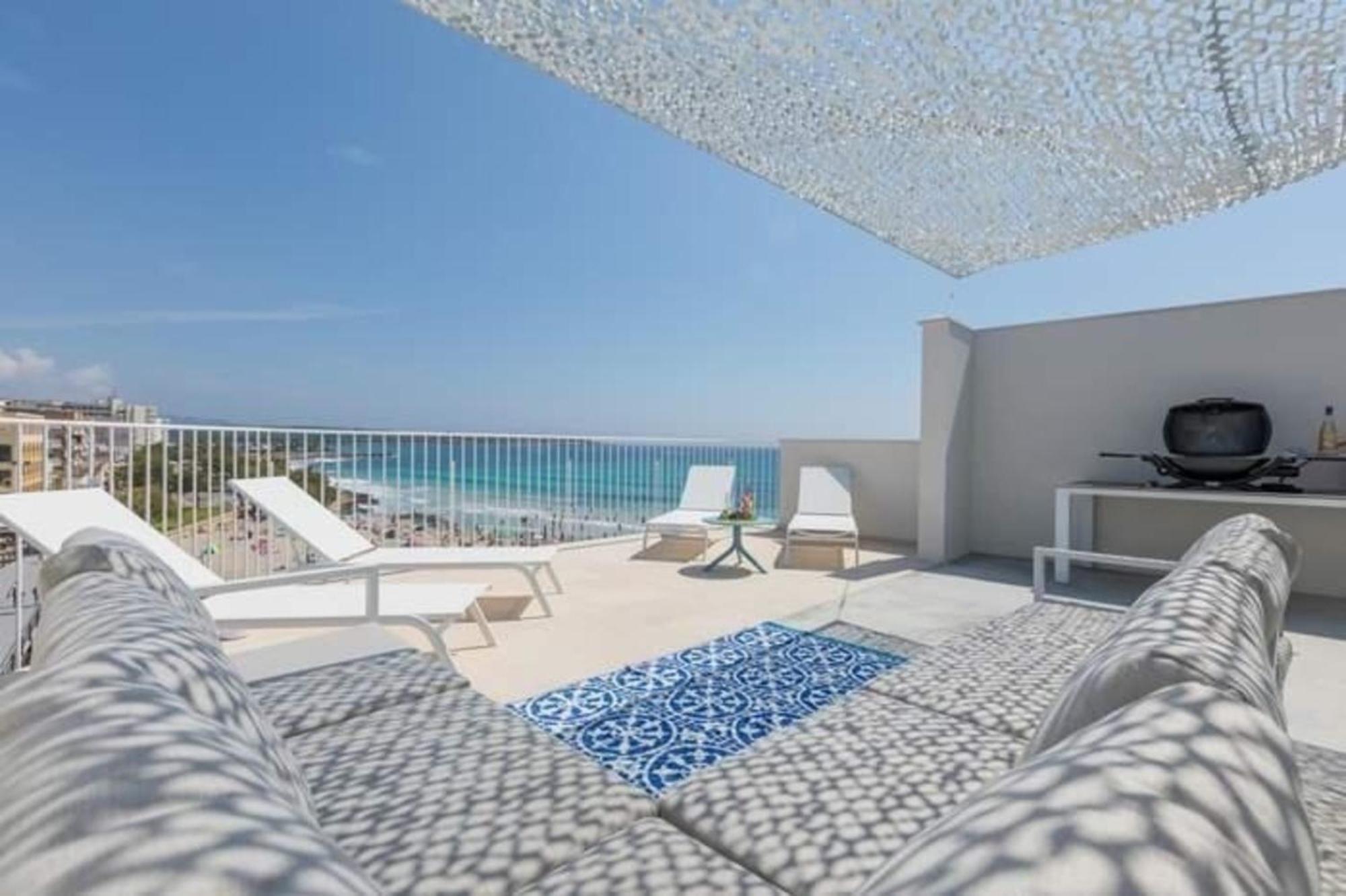 Tolle In S'illot-cala Morlanda Mit Terrasse Apartamento *