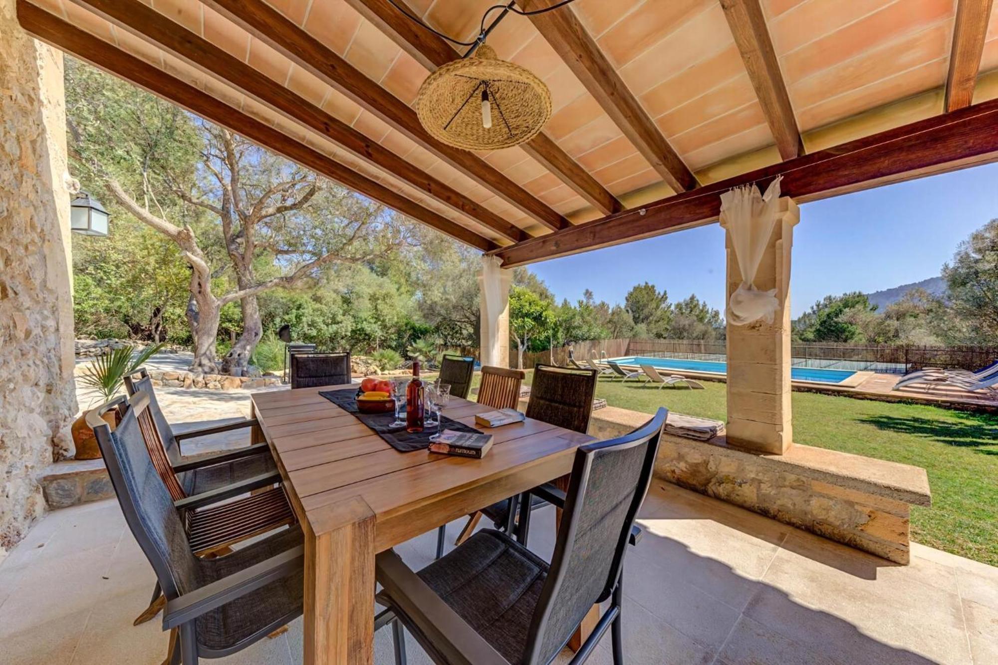 Tranquil Plana Den Rull Set In The Beautiful Ternelles Valley Private Pool Villa Pollensa