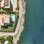 New! Villa Esperanza De Marilla, Front Sea View, Pool, Ac, Bbq