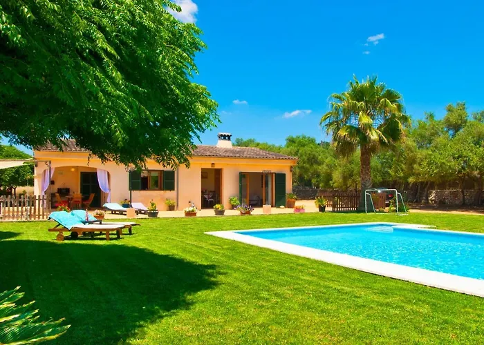 Villa Can Coll de Sencelles, Sa Vileta pool&views