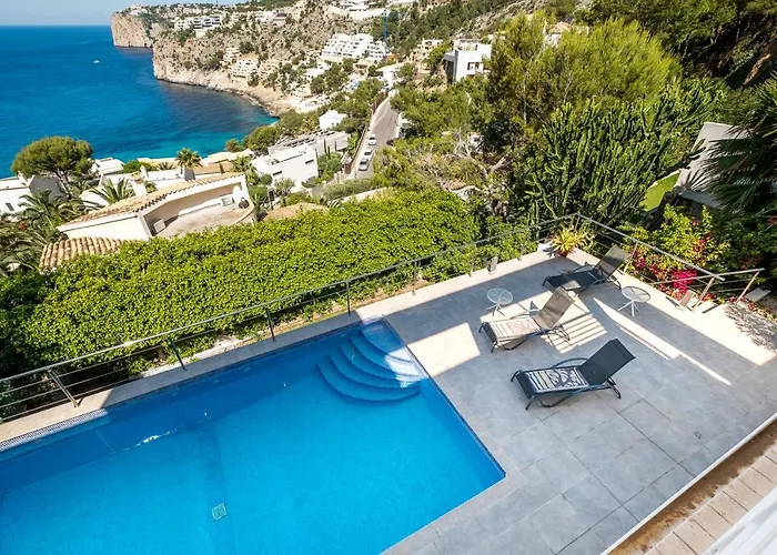 Villa Alegria With Pool & Sea View Cala Llamp In Port Andratx