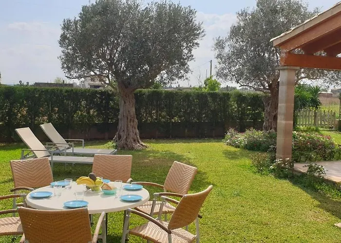 finca son gallina con piscina y jardín en Sa Pobla, ideal para 6 personas