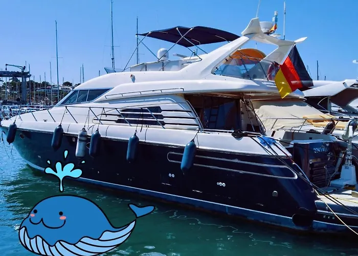 Yacht 18M Sunseeker In Mallorca Mit Fruehstueck & Bordcrew