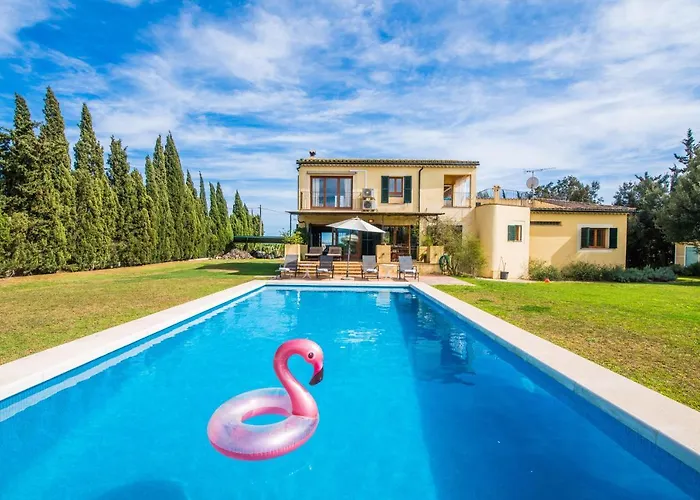 TRAUMHAFTE FAMILIEN-FINCA - 8 Gäste, Pool, Pferde&Hühner, Ruhe&Privatsphäre