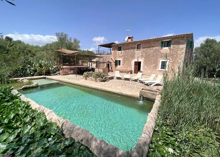 Son Vell. Mallorca. Casa Amb Piscina Ecologica.