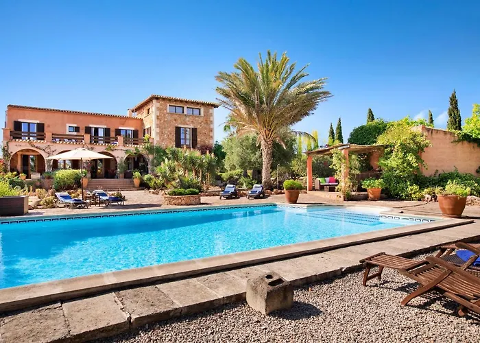Finca Son Yador, wifi, piscina, barbacoa, aire acondicionado, aparcamiento, cerca des Trenc
