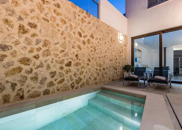 Historic Pollensa Townhouse Casa Bugera 3 Bedrooms Private Pool Walking Distance To Centre