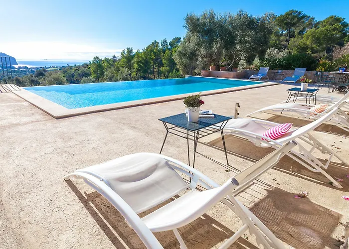 Villa Finca Luisa Para 6 Con Piscina Y Vista Mar