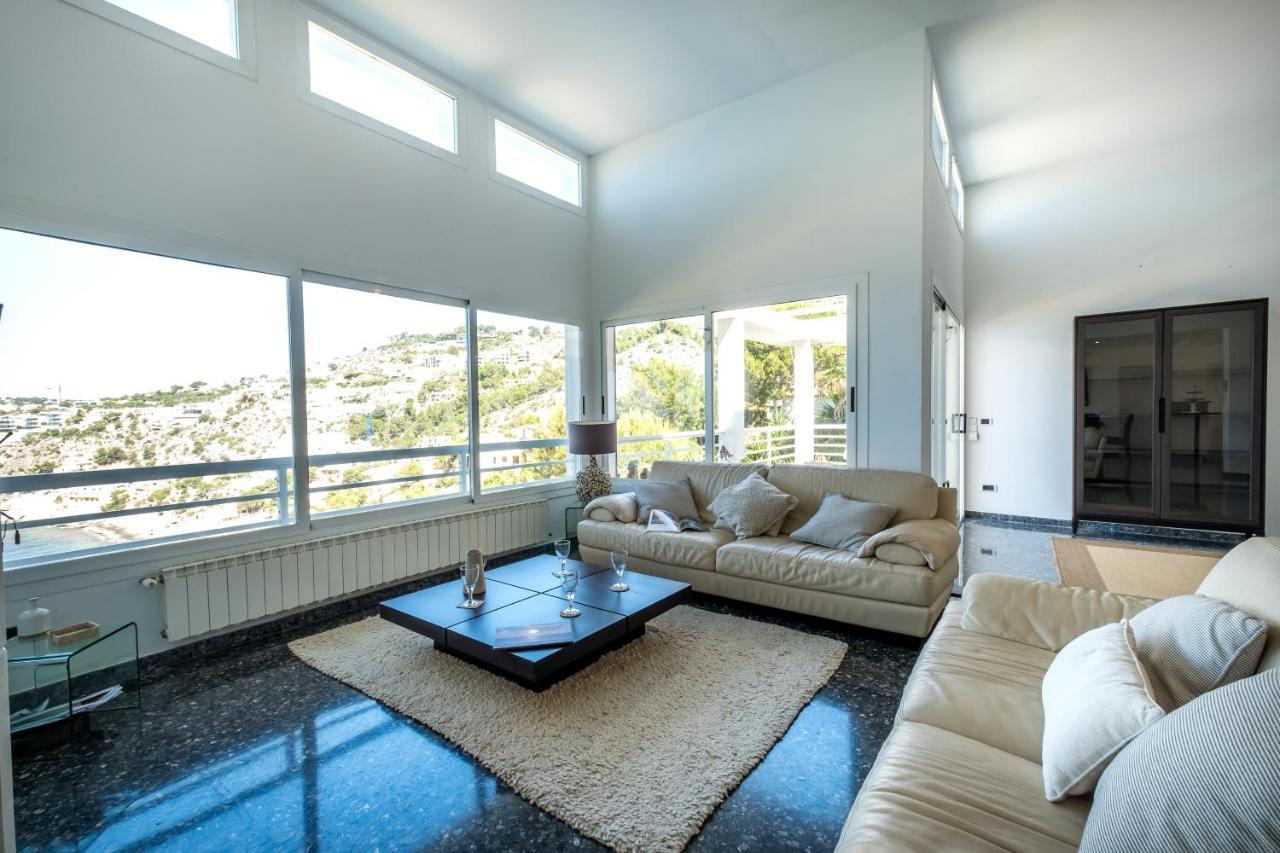Alegria With Pool & Sea View Cala Llamp In Port Villa Andratx