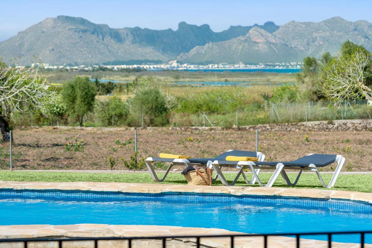 Sea Views Villa, Pou D'ambroitx, With Pool And Garden In *