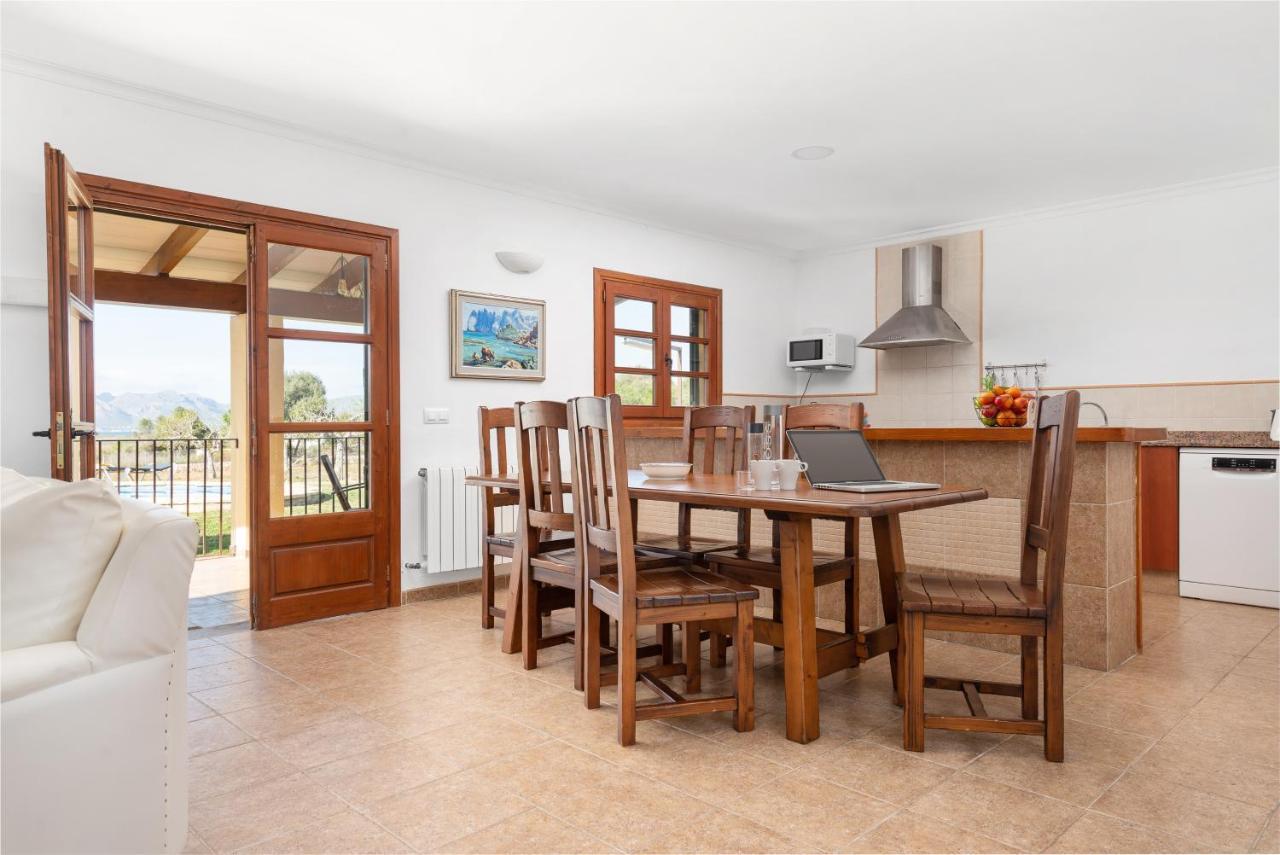 Sea Views Villa, Pou D'ambroitx, With Pool And Garden In *
