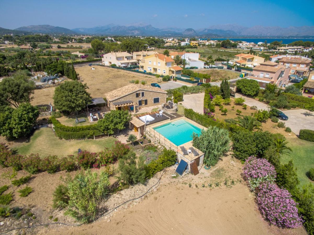 Villa Barcares Petit, Piscina, Jardines Junto A Playa En Alcúdia