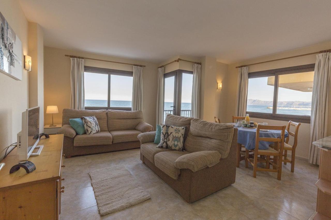 Apartamento Apartamento Primera Linea Del Mar Picafort