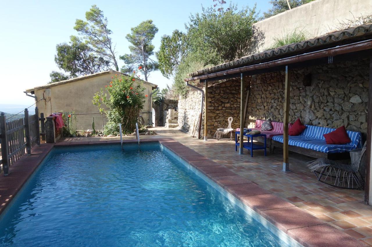 Mountain With Pool