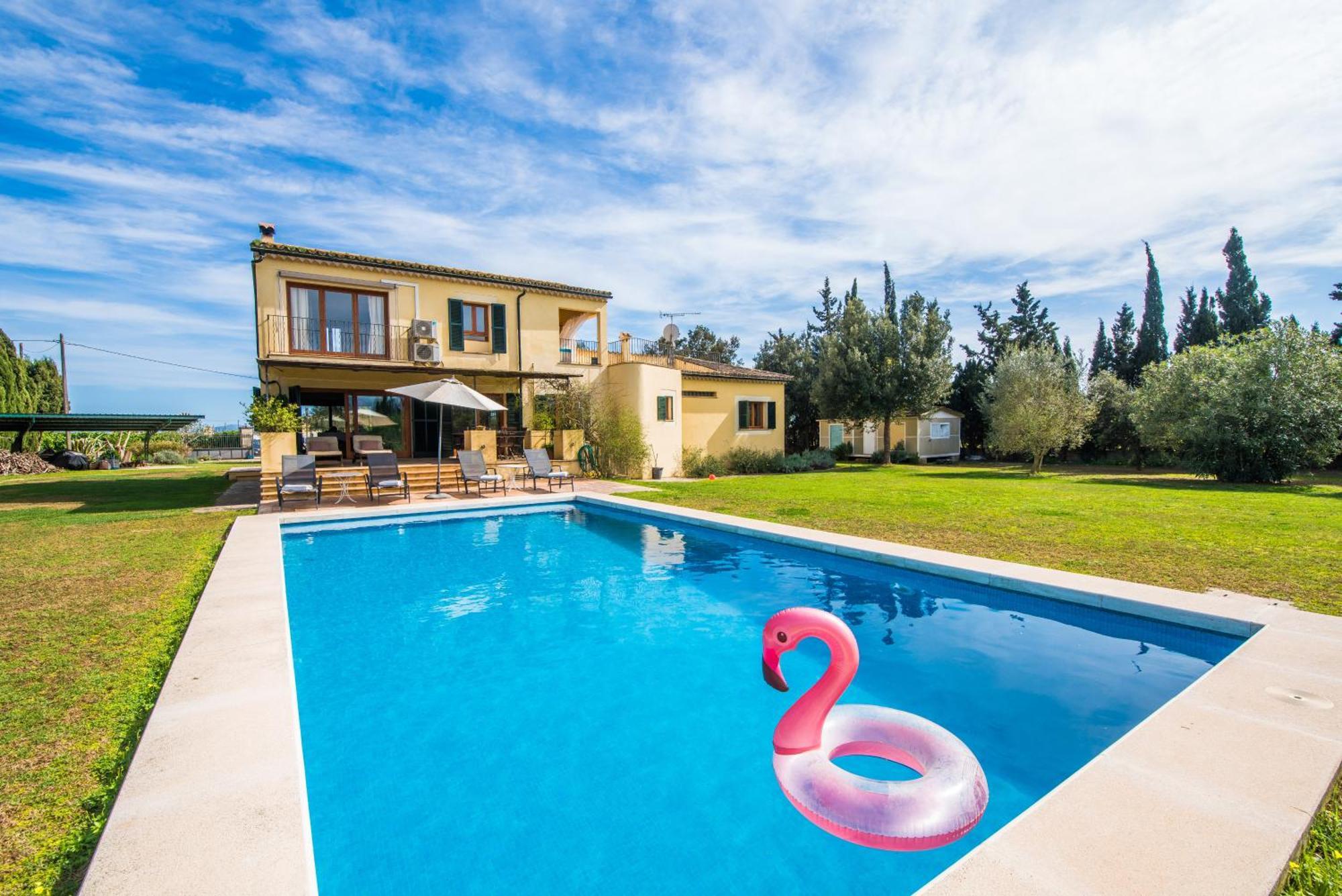 Traumhafte Familien-finca - 8 Gäste, Pool, Pferde&hühner, Ruhe&privatsphäre *