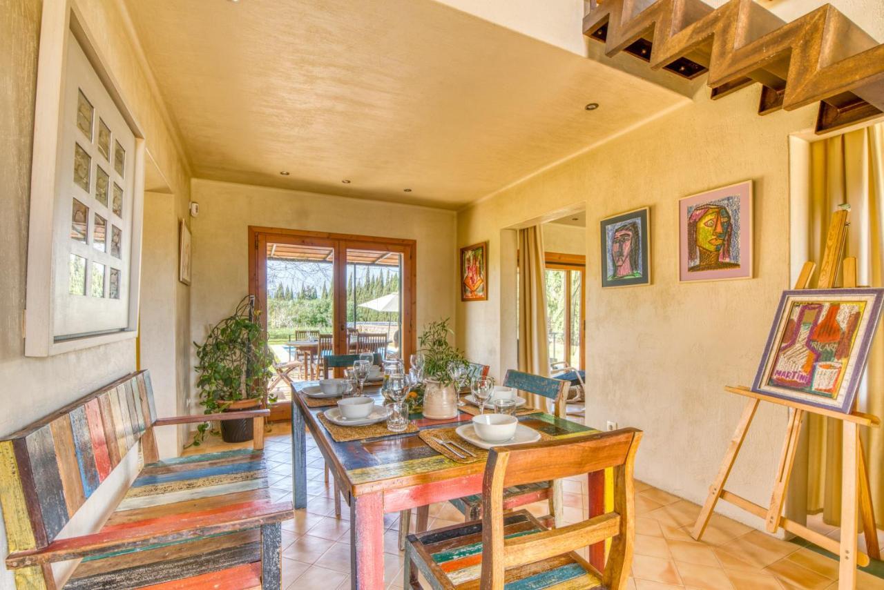 Traumhafte Familien-finca - 8 Gäste, Pool, Pferde&hühner, Ruhe&privatsphäre * Sa Pobla